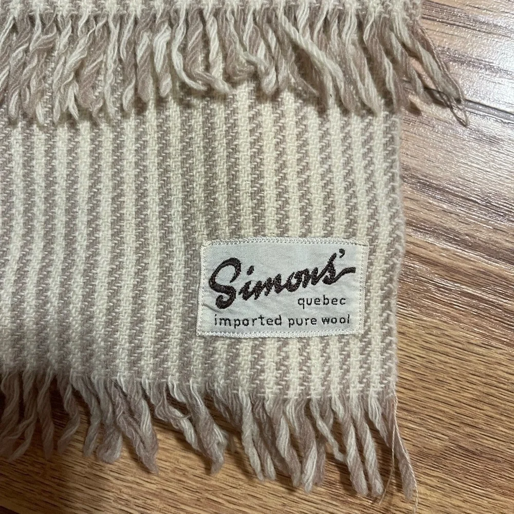 Vintage Wool Scarf